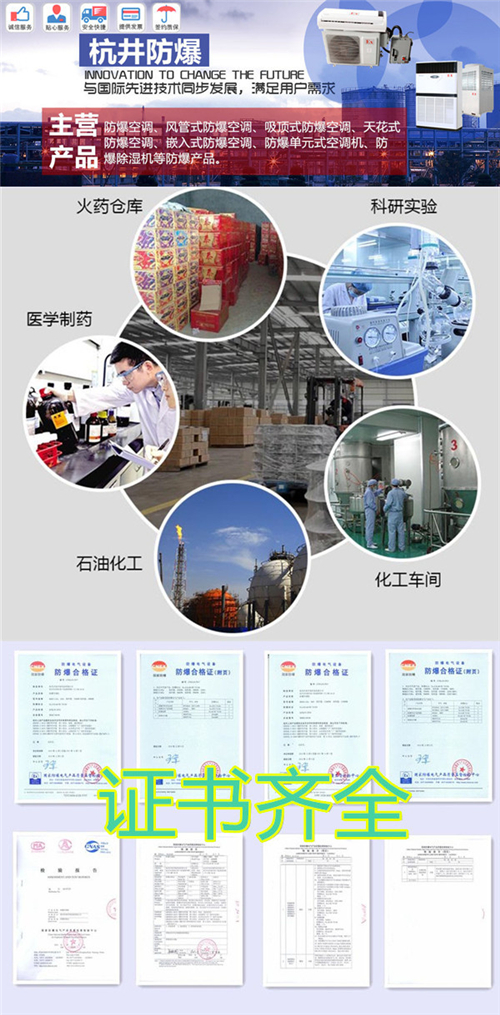氨水庫多聯(lián)式防爆空調圖片