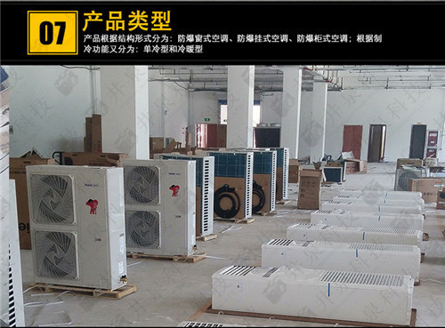 焦化車(chē)間防爆空調機案例圖